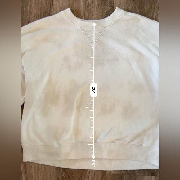 Abercrombie & Fitch Neutral Tie Dye Crew Neck - Picture 6 of 10